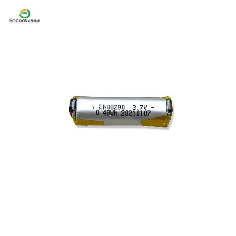 08280 120mAh बेलनाकार lipo ब्याट्री