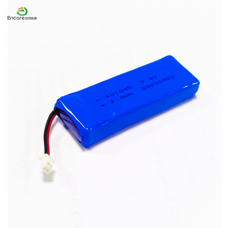 2s lipo ब्याट्री प्याक 7.4v