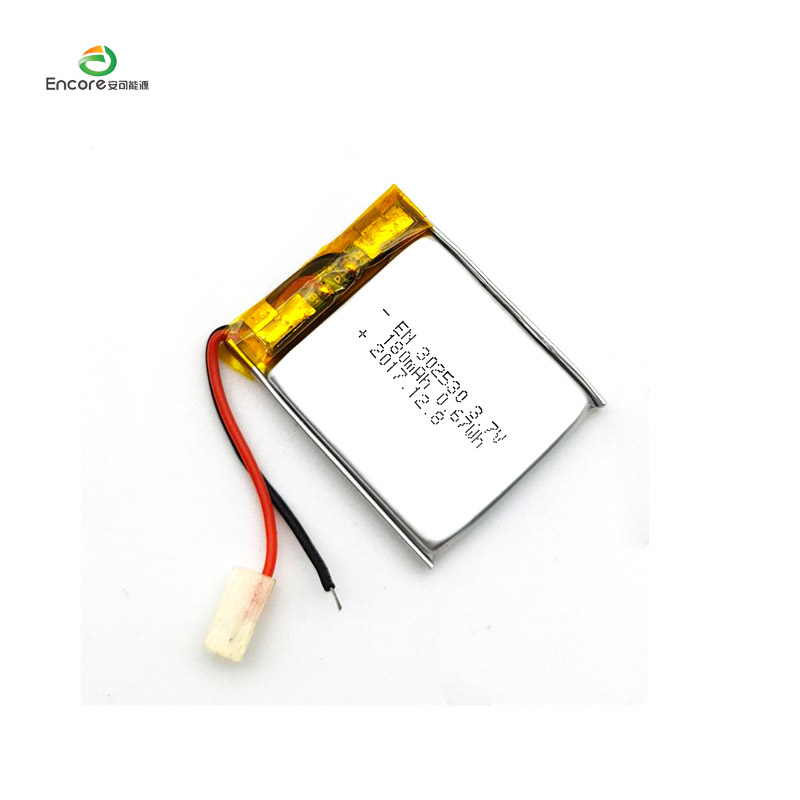 सौन्दर्यको लागि 3.7v 180mah LiPo ब्याट्री