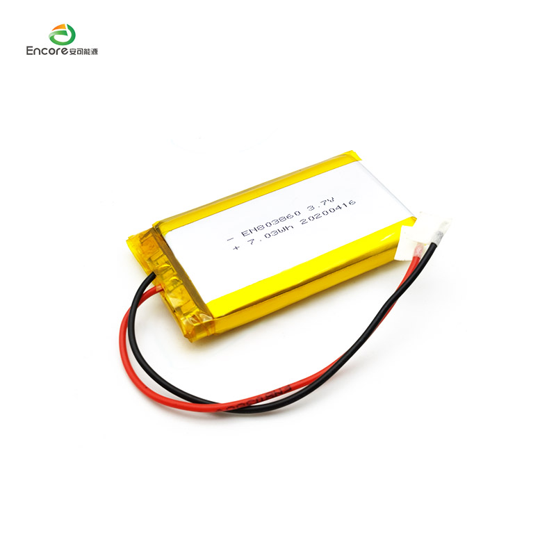 3.7v 2000mah ली पोलिमर ब्याट्री