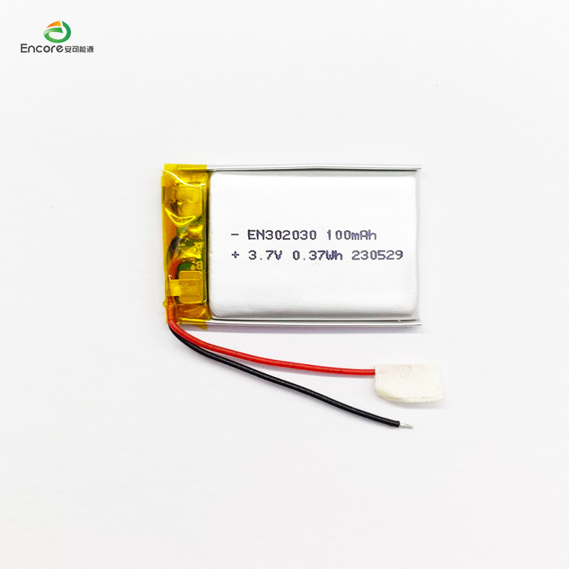 3.7V रिचार्जेबल 100mah ब्याट्री