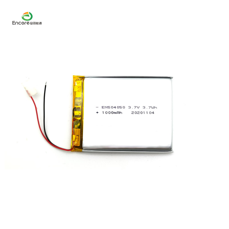 504050 3.7v 1000mah lipo JST कनेक्टर लिथियम पोलिमर ब्याट्री UL सँग पोर्टेबल एक्सचेन्ज उपकरणको लागि