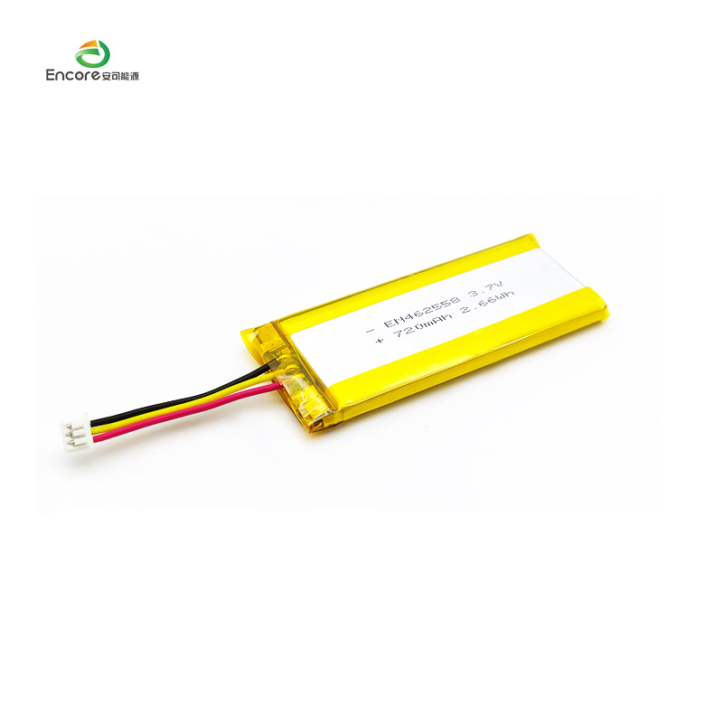 720mAh Li-ion रिचार्जेबल Lipo लिथियम पोलिमर ब्याट्री