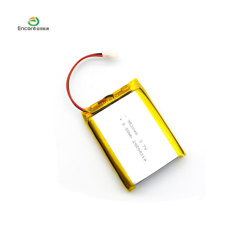 953848 2400mAh 3.7v रिचार्जेबल लिपो सेल