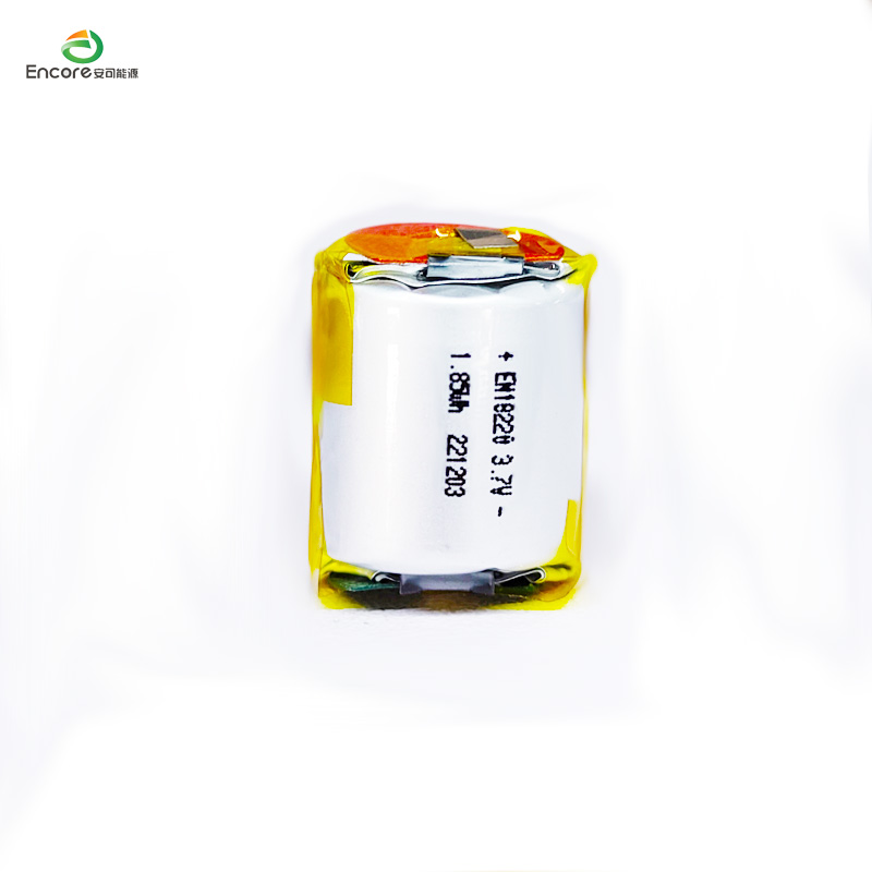 राउन्ड भ्याप 18200 500mah 1.85wh 3.7v lipo ब्याट्री